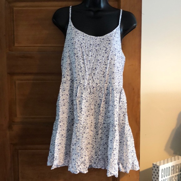 Garage open back baby doll dress